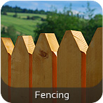 Wooden fencing in Sheffield